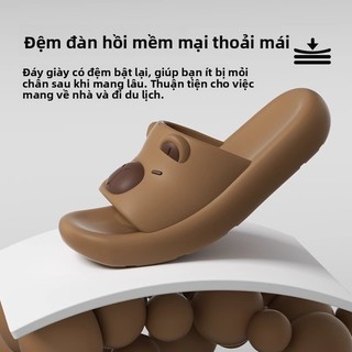 Dép Capybara cho bé – Dép đi trong nhà và đi biển EVA mềm mại, chống trơn trượt dễ thương