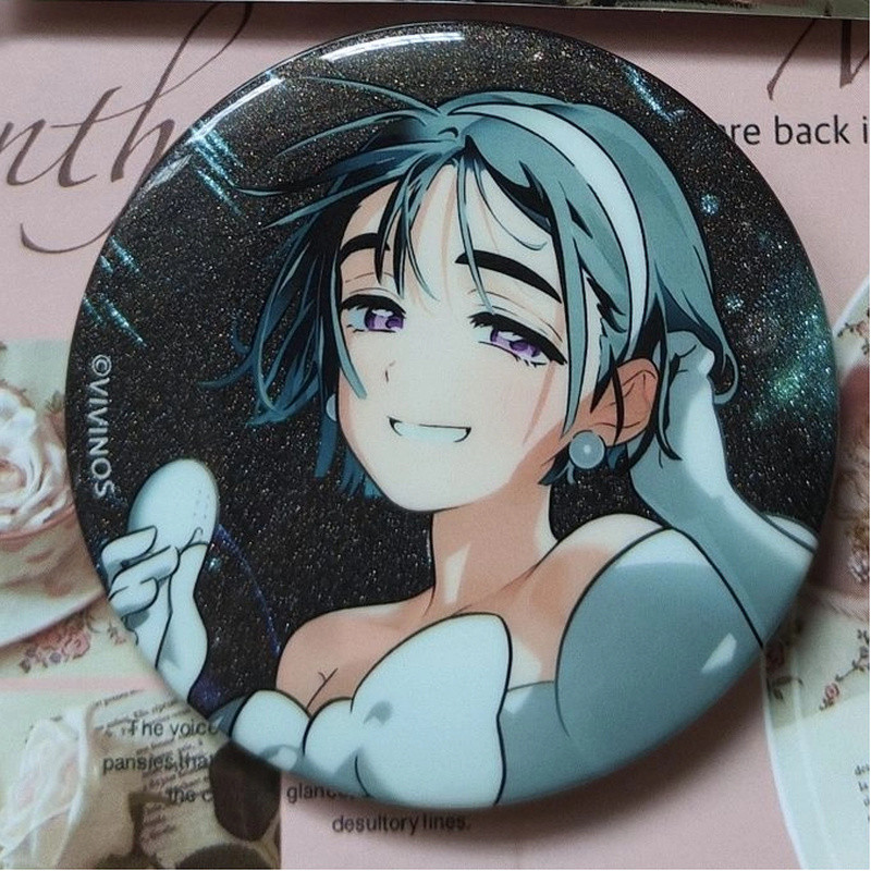 Alien Stage Ivan cho đến Luka 58mm Bộ sưu tập Huy hiệu Anime Huy hiệu Nhân vật Pin cho người hâm mộ và người sưu tập