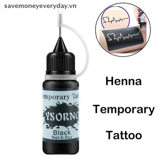 [savemoneyeveryday] Mực xăm nhiều màu Body Art Pigment Beauty Paints Trang điểm Đồ dùng xăm dạng lỏng bán vĩnh viễn [vn]
