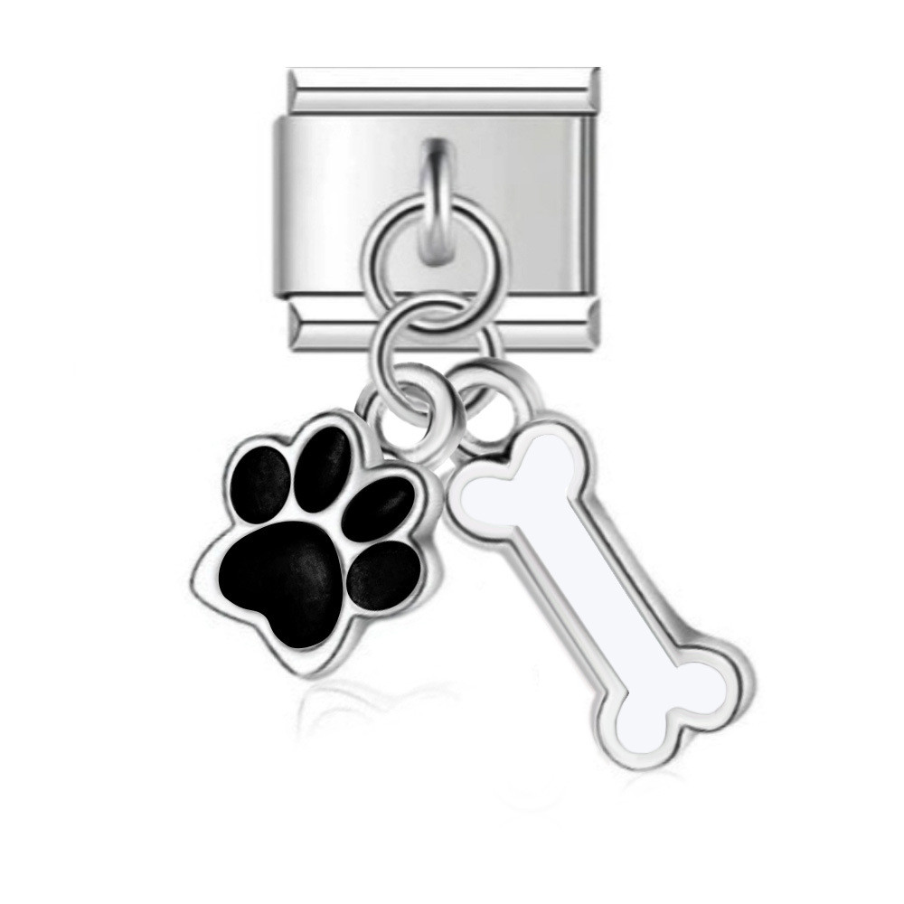 Vòng tay thép titan series Paw đầy màu sắc, thiết kế module dễ điều chỉnh