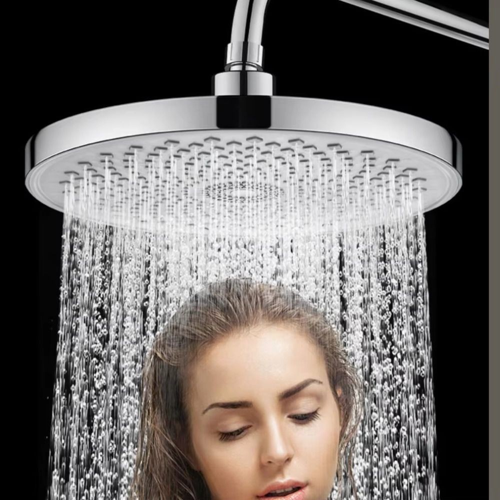Đầu vòi hoa sen mưa ELLSWORTH, 360° Xoay Bảng Điều Khiển Lớn Lượng Mưa Đầu Tắm Áp Lực, Mưa Đơn Cố Định 9 inch Lớn Bên Trong Tăng Áp Áp Lực Cao Đầu Tắm Treo Tường