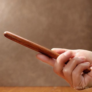 Gỗ Đàn Hương Lược Massage Gỗ Chắc Chắn Đầu Tròn Lớn Răng Rộng Da Đầu Kinh Tuyến Cạo Gỗ Gụ Lược