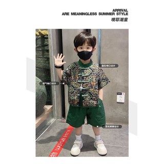 Trẻ Em Han Quần Áo Mùa Hè Trẻ Em Bé Một Tuổi Đầm Mới Phong Cách Trung Hoa Phong Cách Trung Hoa Cổ Trang Phục Đường Phù Hợp Với Trang Phục Mùa Hè Hiệu Suất Trang Phục 25.9.8