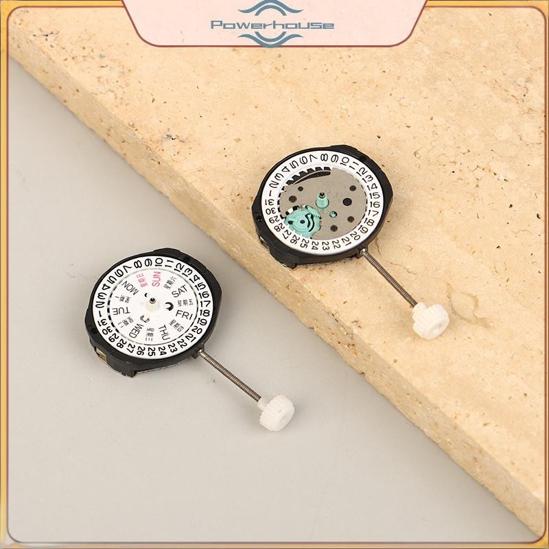 POWER Sl25 Movement Trung Quốc Sunon Sl25-3 Lịch chuyển động thạch anh Lịch hiển thị ngày Đồng hồ đeo tay Một phần giá rẻ Thay thế phong trào 2015.