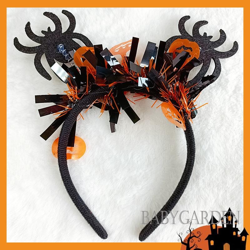 Halloween Dơi Nhện Đầu Ma Lễ Hội Tiệc Lừa-or-Treat Phụ Kiện Tóc Cosplay Trang Phục Mũ