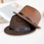 Mũ xô Fedora vải nỉ vành ngắn từ JKDESIGN, phù hợp cho mùa thu
