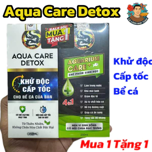Aqua Care Detox Khử Độc Bể Cá Tặng Vi Sinh Aquarium Care Làm Trong Nước Bể Cá