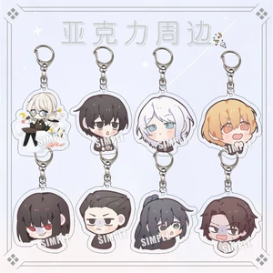 Công ty Limbus Anime Game Ngoại vi Mặt dây chuyền Acrylic nhiều lớp trong suốt Quà tặng sinh viên
