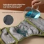 Quần Tã DARON Graphene, Tã Có Thể Điều Chỉnh Kháng Khuẩn Có Thể Điều Chỉnh, Hấp Thụ Cao Thoáng Khí Có Thể Tái Sử Dụng Chống Rò Rỉ Chất Không Kiểm Soát Đồ Lót Tựa Giường Sử Dụng