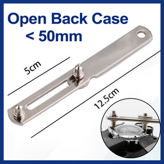 Hộp đựng đồng hồ mở ốp lưng thay pin di động có thể điều chỉnh kim loại tháo lắp bộ dụng cụ sửa chữa