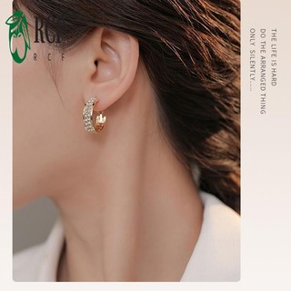 Bông tai hình tròn Opal vàng 18k - Phù hợp làm quà tặng đám cưới