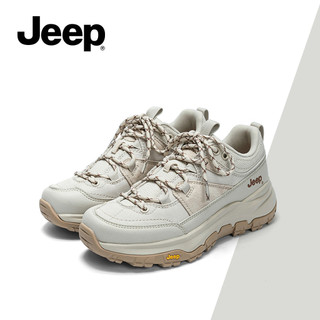 Giày Nữ JEEP Mùa Thu Retro - Tăng Chiều Cao, Chống Trơn Trượt và Mài Mòn - Thích Hợp Đi Bộ Đường Dài và Hàng Ngày