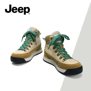 JEEP Giày Bốt Martin Nhỏ Đế Dày Nữ Thu Đông Phong Cách Mới Ngoài Trời Chống Trơn Trượt Đi Bộ Đường Dài Giày Merad Giày Nữ