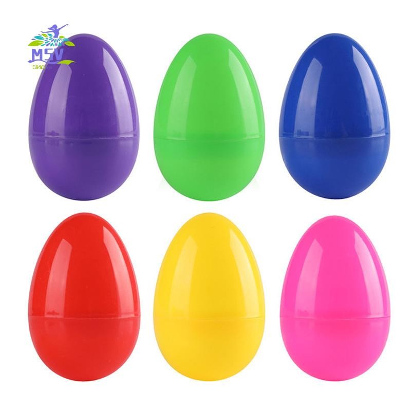 12 Trứng Phục Sinh Đầy Màu Sắc Trẻ Em Handmade Diy Vỏ Trứng Nhựa Tự Làm
