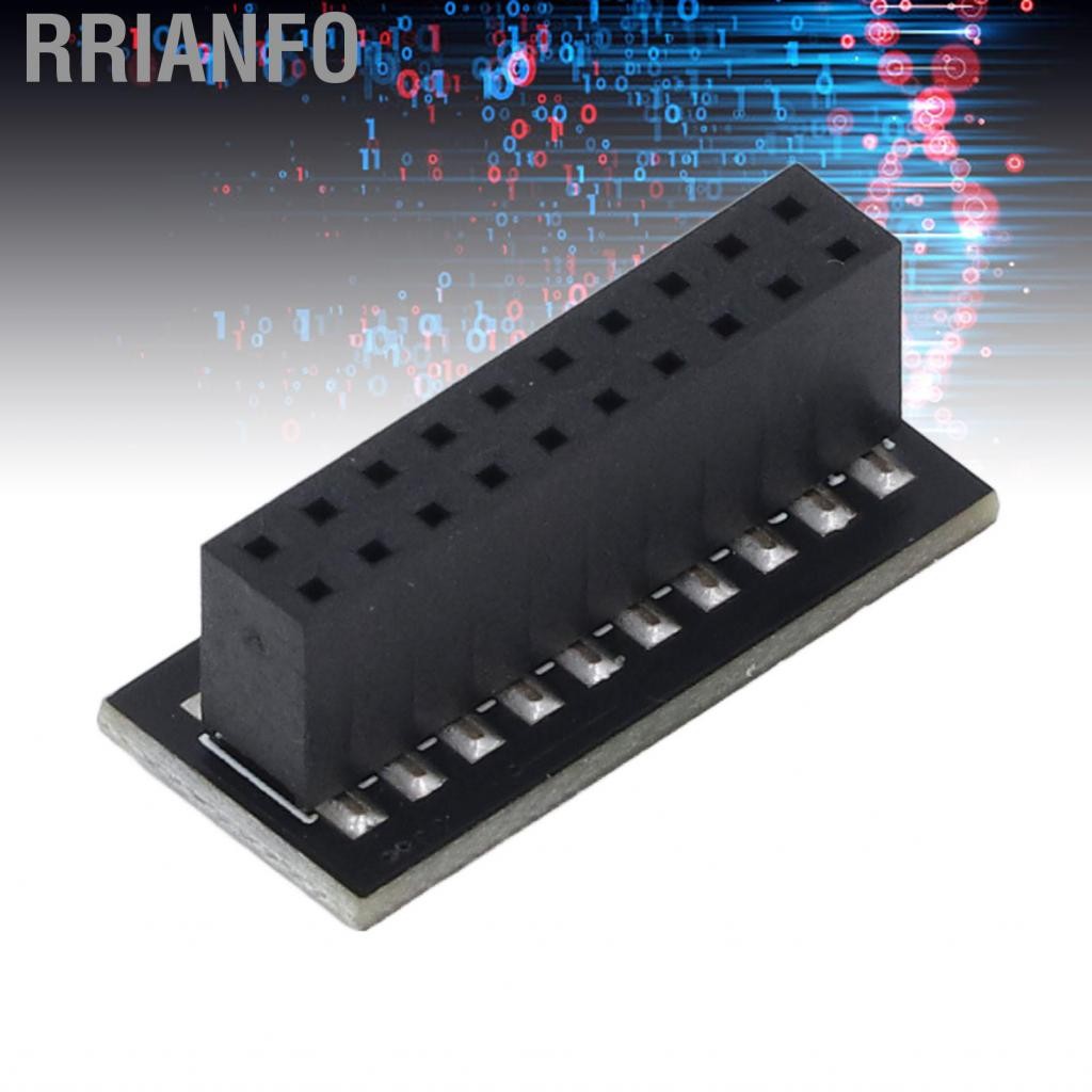 Rrianfo Bộ xử lý mã hóa an toàn Rrianfo Mô -đun TPM 2.0 cho bộ nhớ PC DDR4 với 20Pin 2x10p Chip Gigabyte Bo mạch chủ tương thích Windows 11