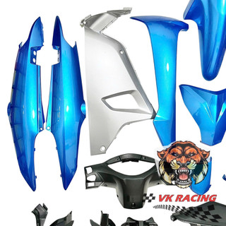 Dàn áo wave a 110 (2017-2025) xanh lam xanh dương - tặng team 3 lớp