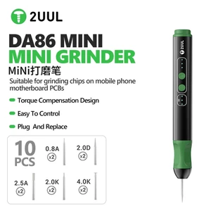 2UUL DA86 MINI GRINDER Khắc Bút Có Pin Không Dây Dụng Cụ Quay U8 Khoan Cho Điện Thoại Di Động Bảng Kính DIY Bộ Sửa Chữa