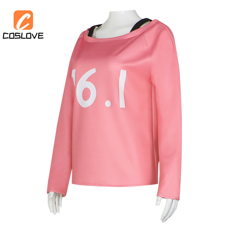 Anime Saw Man Cosplay Outfit - Full Set with Chain Detail, Long Sleeves, Perfect for Halloween Parties