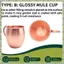530ML Cốc Đồng Nguyên Chất 100% Cốc Trống Cốc Cocktail Cốc Đồng Nguyên Chất Cốc Nhà Hàng Thanh Cốc Uống Lạnh, B