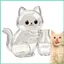 Mèo Whisker Giá Đỡ Từ Tính Trong Suốt Mèo Con Whisker Lưu Trữ Từ Tính Thú Cưng Tưởng Niệm Trang Trí Cho Chủ Nhà Động Vật sonlekvn