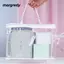 Túi đựng gối MARGREDY, Hộp đựng chăn PVC có thể gập lại, Túi đóng gói chăn chống thấm nước trong suốt chống bụi bền bỉ