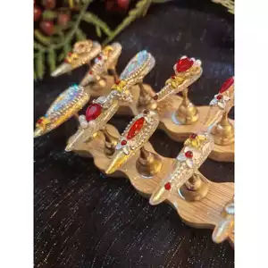 Ánh sáng sang trọng Niche Phong cách Trung Hoa Cung điện này đầy kim cương nhấp nháy