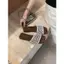 TT Dệt Rỗng Flip-Flops Nữ Mũi Mở Chống Trơn Trượt Giày Sandal Nhẹ