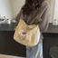 Túi Vải Thời Trang Túi Chữ Nữ Dung Tích Lớn 2024 Tote Phù Hợp Với Người Đi Lại Đeo Vai Túi