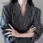 AqToCna Dây Xích Kim Loại Thời Trang Bướm Thổ Cẩm sel Mặt Dây Chuyền Nữ Nam Ve Áo Chân Phù Hợp Với Huy Hiệu Đảng Quần Áo Cưới Phụ Kiện Trang Sức AqToCna