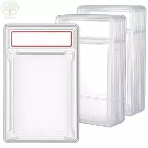 Hộp đựng thẻ sưu tập AMLU 35PT, Thẻ phân loại PSA trong suốt chống tia cực tím, Chất lượng cao Bền bỉ có thể tháo rời Hộp bảo vệ thẻ giao dịch chắc chắn Màn hình lưu trữ