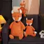 SRVN Hidden Love Drama Fox Plushie Nhồi Bông Zhao Lusi Sangzhi Búp Bê Cuddly Đồ Chơi Sang Trọng Peluche Cho Bé Gái Quà Tặng Sinh Nhật Món Quà Nữ Tính.