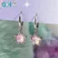 GHX Gothic Dễ Thương Giấc Mơ Cổ Tích Ánh Trăng Đá Ngôi Sao Mặt Dây Chuyền Bông Tai Cho Egirl Y2K EMO 2000s Bông Tai Kẹp Goth Vintage Phụ Kiện Trang Sức VN