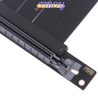 TMOY Full Speed PCIE 3.0 4.0 16x Riser Cable Card đồ họa Cáp mở rộng PCIE Express GPU Mở rộng thẻ Riser Shielded Extender TMOY