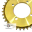 Đĩa tải thép mạ đồng 428-36T sirius xăng cơ - si110 - jupiter