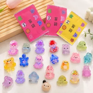 "Charm Nhựa Hoạt Hình Lấp Lánh 50 Món - Phụ Kiện DIY Kẹp Tóc, Vòng Tay, Ốp Điện Thoại"