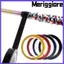 Băng niêm phong dây đổ mồ hôi MERIGGIARE, Vợt cầu lông chống trượt Overgrip End Sticker, Vợt Tennis Đồ dùng thể thao Băng đô nhiều màu cố định sọc