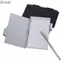 Sổ tay bỏ túi TUYỆT VỜI, Nhôm có bút và Giấy có thể nạp lại Notepad Mini, Đồ dùng quà tặng Notepad du lịch bằng kim loại di động có giá đỡ bút