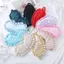 Silk Ruffle Mặt nạ mắt khi ngủ Bảo vệ mắt Du lịch Mềm mại che mắt Vỏ mắt Nhiều màu Miếng dán mắt dành cho người phụ nữ