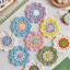 Đề xuất Handmade Coaster Cách Nhiệt Pad Zero Cơ Bản Người Mới Bắt Đầu Móc Len Sữa Cotton Móc Chất Liệu Đan Gói