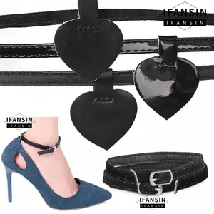 IFANIN 1 Cặp Giày Cao Gót Nữ Trang Trí Phụ Kiện Giày Dây Giày