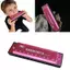 KIKIN Professional 10 lỗ Harmonica Kim loại và Chất liệu ABS Nhạc cụ nhỏ Thích hợp cho du lịch và thực hành