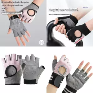 Half Finger Biking Mountain Bikes Gloves Shock-Absorbing Padded Bicycles Gloves