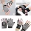 Half Finger Biking Mountain Bikes Gloves Shock-Absorbing Padded Bicycles Gloves