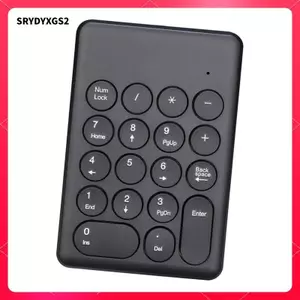 18 Phím Bàn Phím Số Bàn Phím Mini Chống Trượt Số Miếng Lót Cho Laptop Máy Tính Notbook Máy Tính Để Bàn Kế Toán
