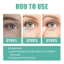 Con lăn tăng cường thị lực Eelhoe 8ml Dầu lăn Massage mắt di động Kích thích huyệt nhẹ nhàng Giảm mỏi mắt