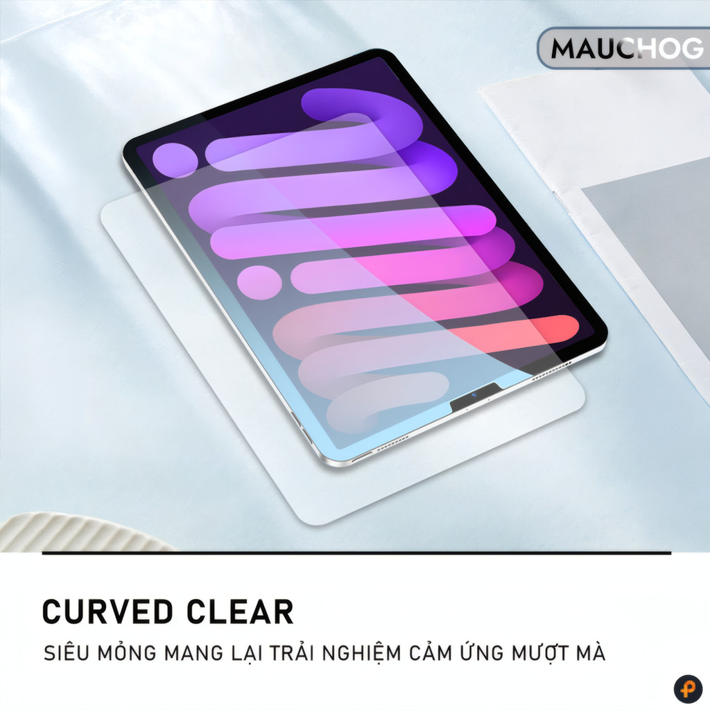 Kính Cường Lực Trong Suốt Cho Máy Tính Bảng iPad Mini 7 6 5 4 Air 8 7 6 5 4 Pro M5 M4 M2 Gen 9 8 7