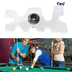 Đầu cầu bi-a CQCJ Bể bơi Cue, Đầu cầu bi-a cắm cao su, Phụ kiện bi-a Acrylic trong suốt Dễ sử dụng Trò chơi bi-a Acrylic Dễ sử dụng