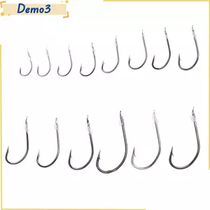 20 / 28 Móc Câu Cá Có Dây Đục Lỗ Chất Lượng Cao Bền Đầu Mồi Cá