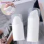 Chai mỹ phẩm rỗng BORAGETE, Chai chân không dưỡng da bằng nhựa trắng, Bơm không khí có thể nạp lại 30 / 50 / 80 / 100 / 120 / 150ml Chai nhũ tương