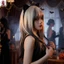 Xiêm Mèo Gradient Tóc Giả Bạch Kim Đến Đen Lớp Nổ 60cm Tóc Tổng Hợp Cho Tiệc Cosplay